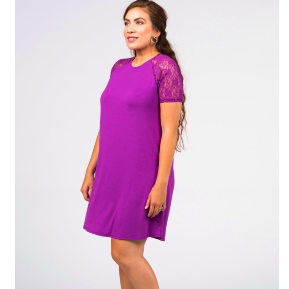 Lace Raglan Dress